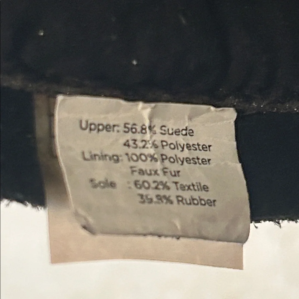 Toms kids Suede Nepal Eskimo style Faux Fur Boots ZipUp wrap around cord Size 2